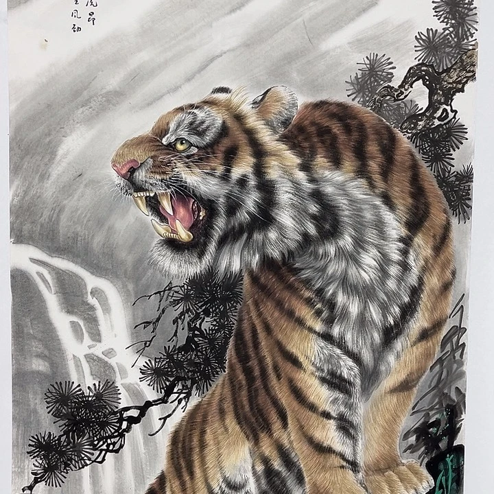 国画手绘国画作品