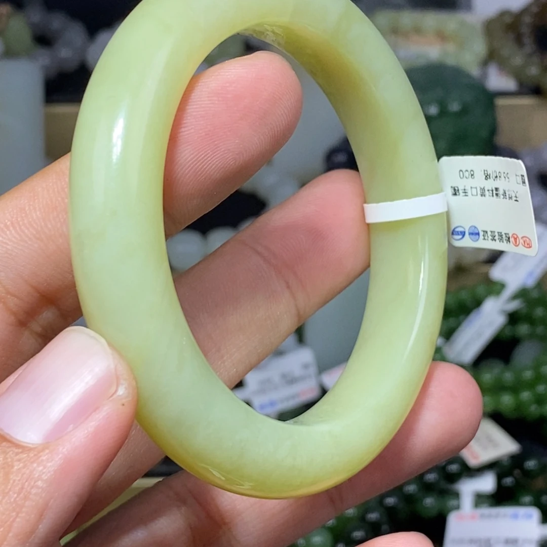 环***械未镶嵌手链和田玉