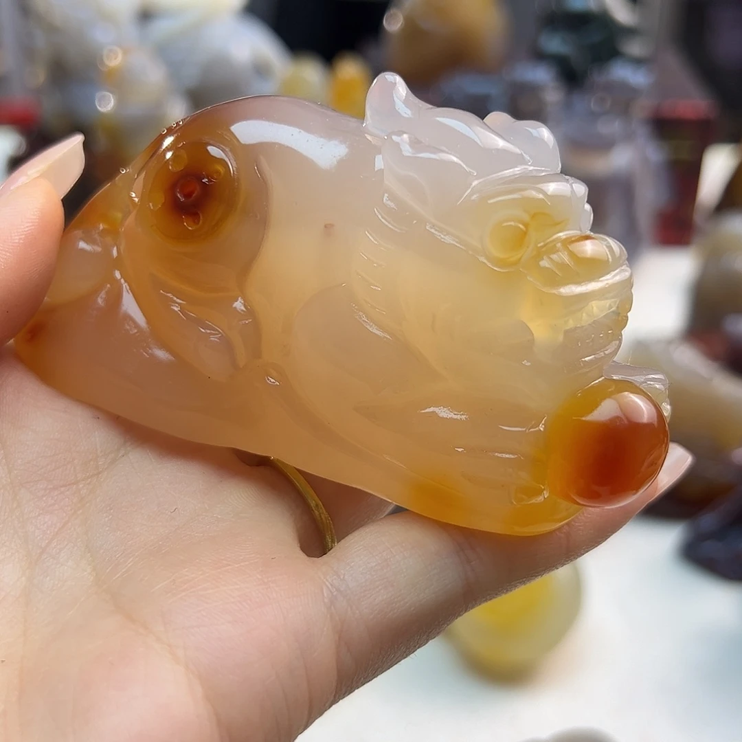 玛瑙/玉髓合金颈饰