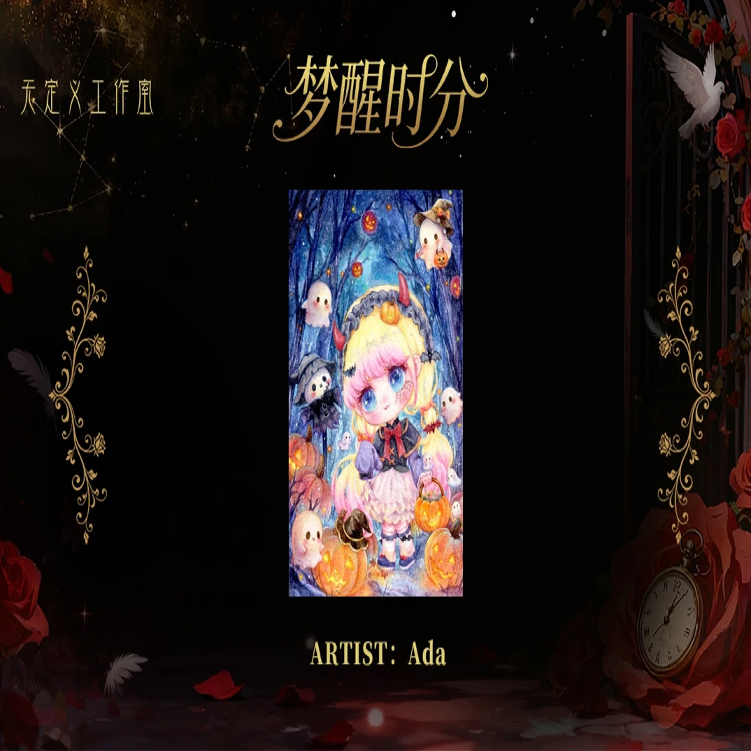 【77】无定义工作室-《梦醒时分》系列 手绘 盲盒 BU退BU换