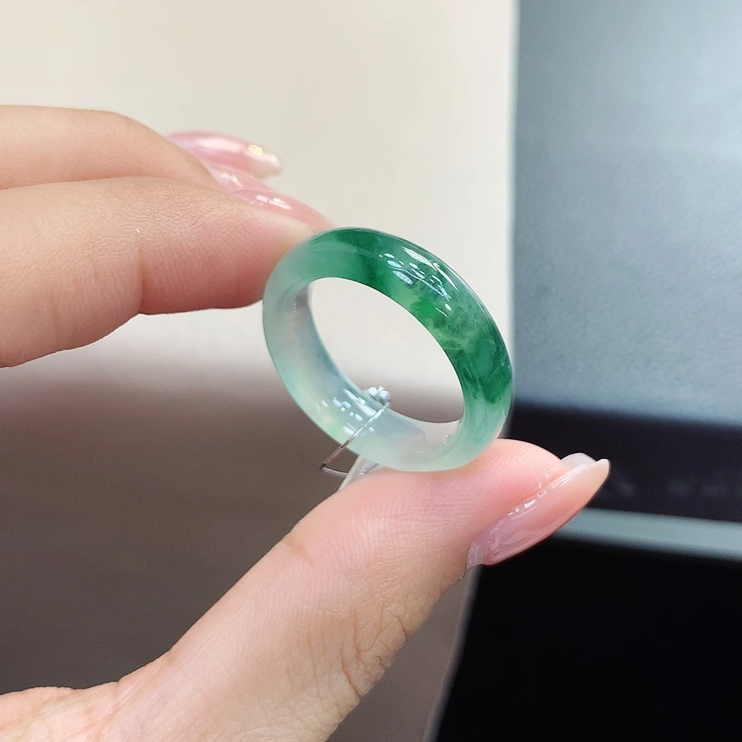 未镶嵌戒圈翡翠18号