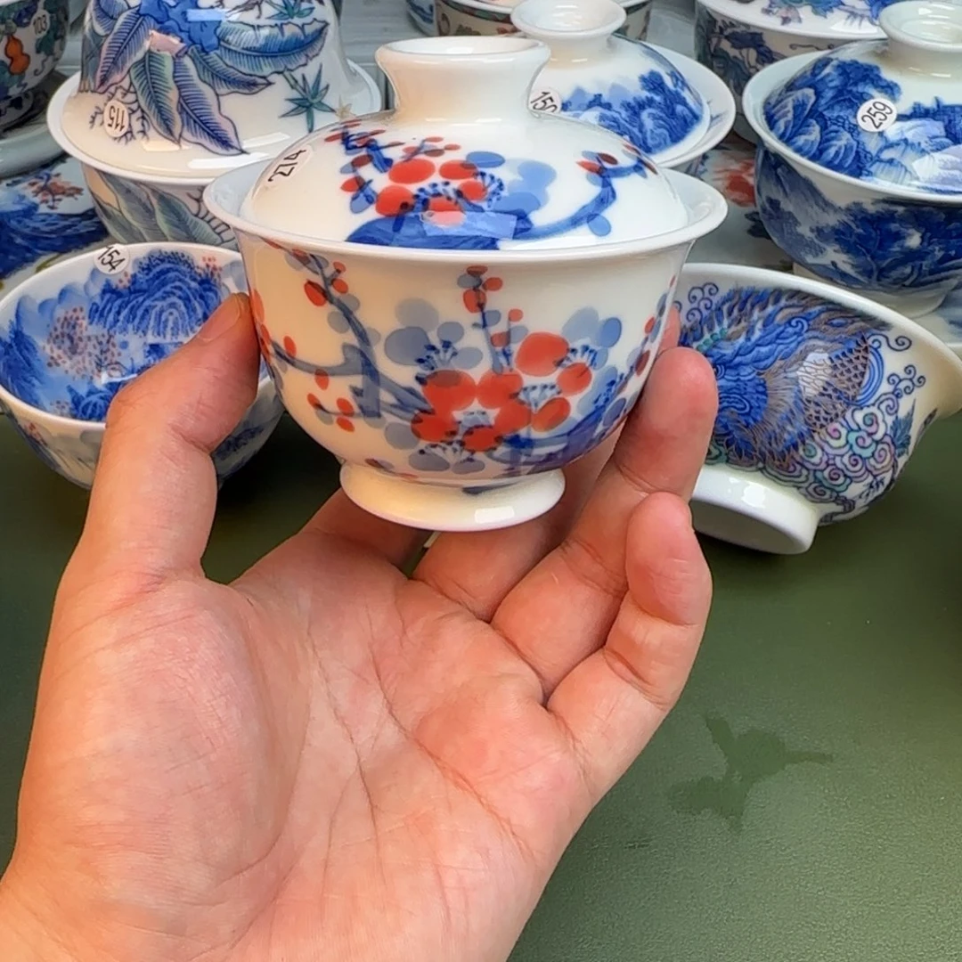 彦祖纯手工手绘茶具274