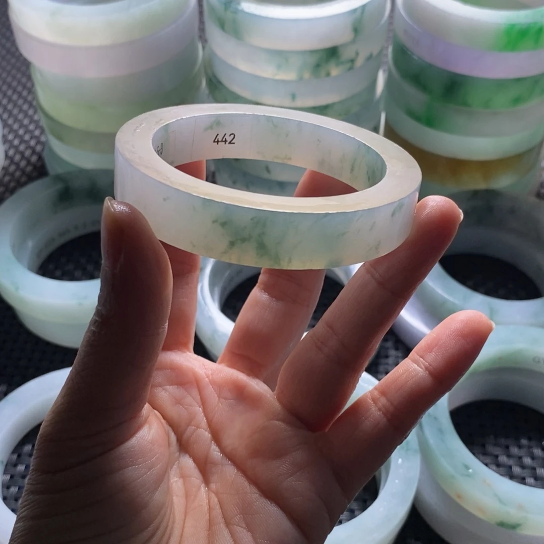 定制翡翠手镯未镶嵌松****匠