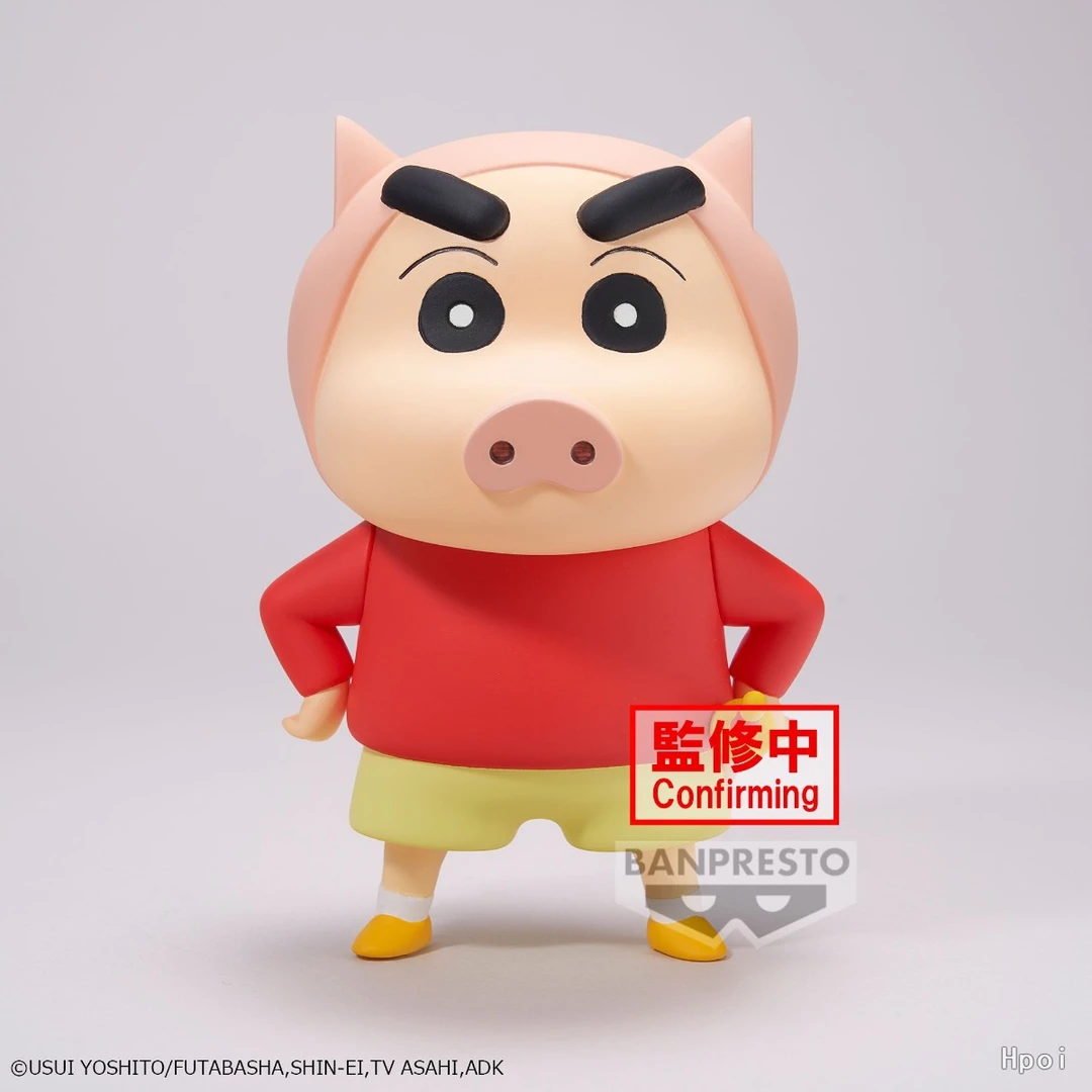 日版正品 蜡笔小新 变装 左门卫小新 景品 手办