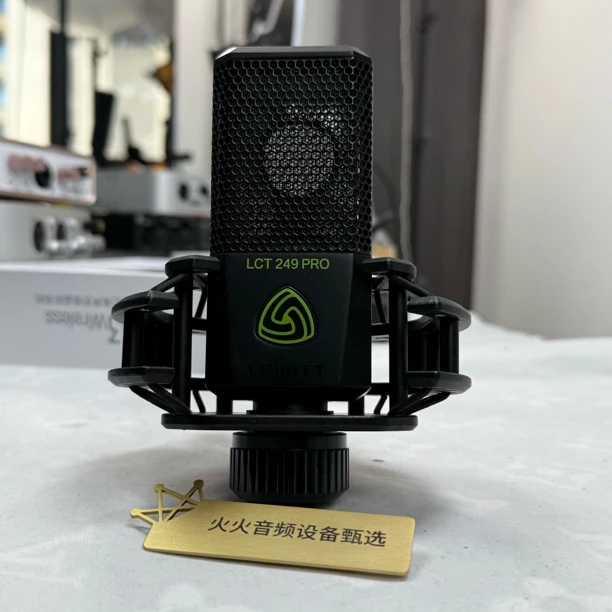 95新  二手话筒莱维特249pro麦克风直播唱歌录音配件齐全