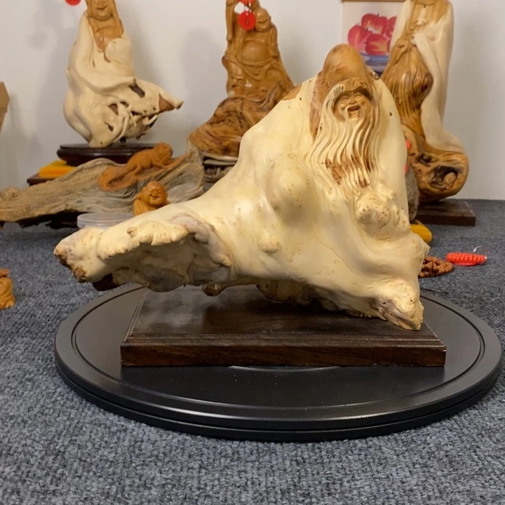 柏木（崖柏）寿星公摆件