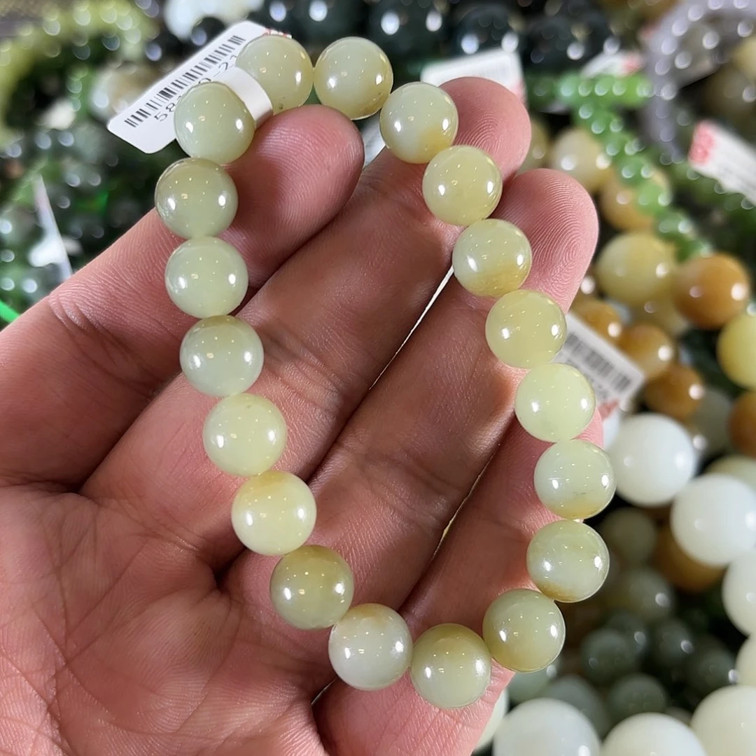 和田玉手链未镶嵌W190