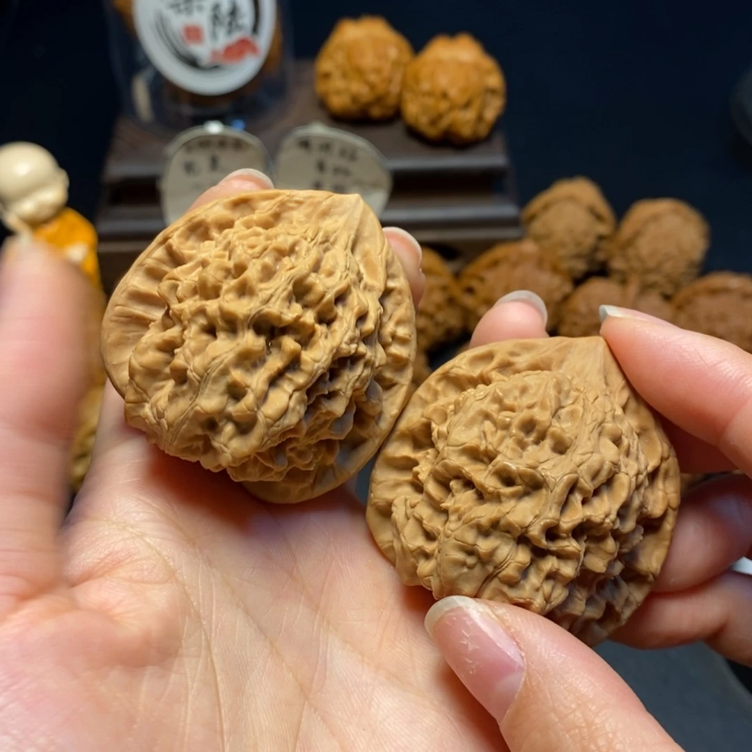 文玩核桃把件27号王勇44尺