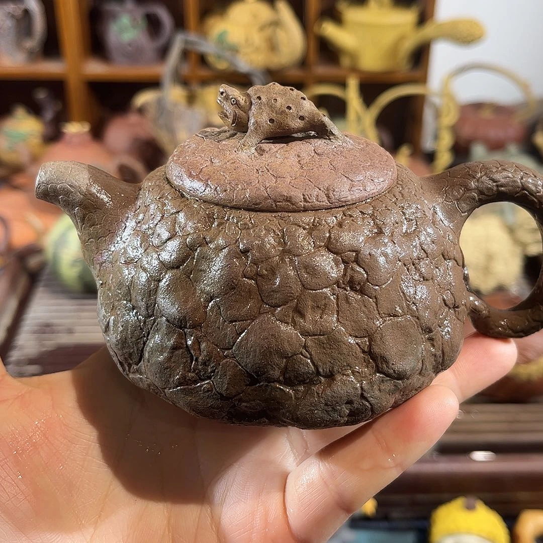 茶宠紫砂金蟾供春