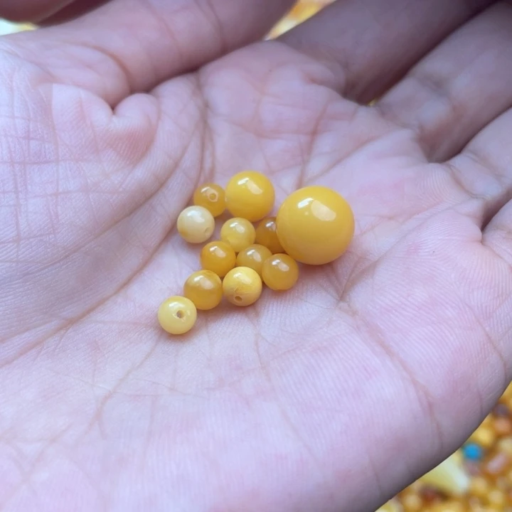 蜜蜡珠宝奇石未镶嵌蜜蜡珠子