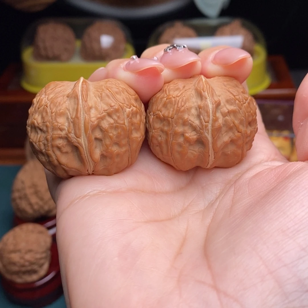 文玩核桃吊坠36古玉元宝全