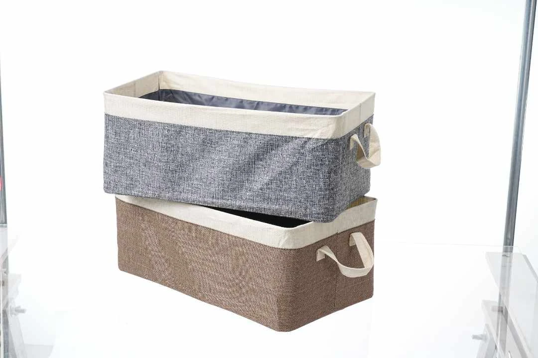 26升收纳筐裤子衣服内衣收纳盒整理衣柜叠加折叠收纳箱