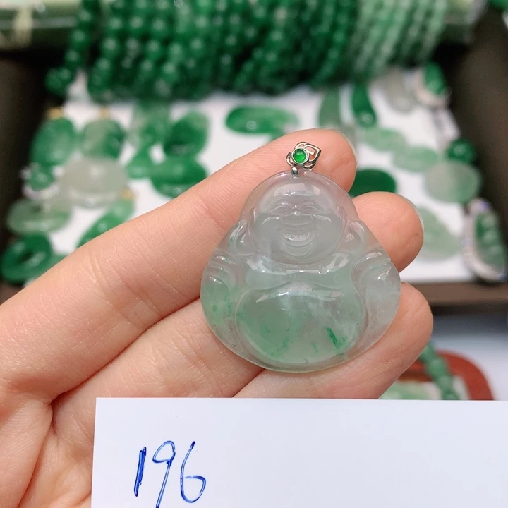 石英质玉颈饰银S925镶嵌