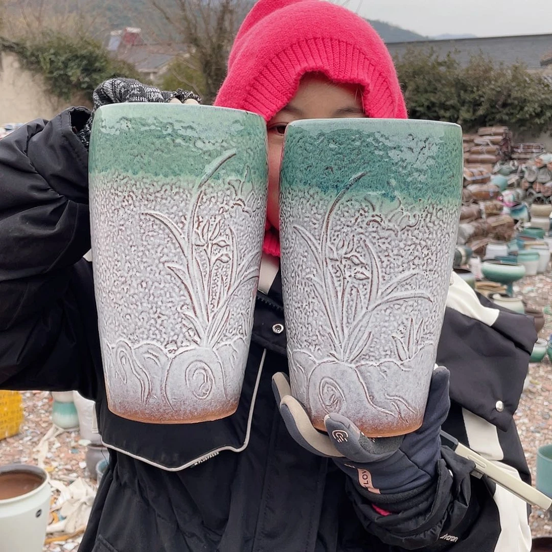 红陶王嫂花盆直播0220-b434