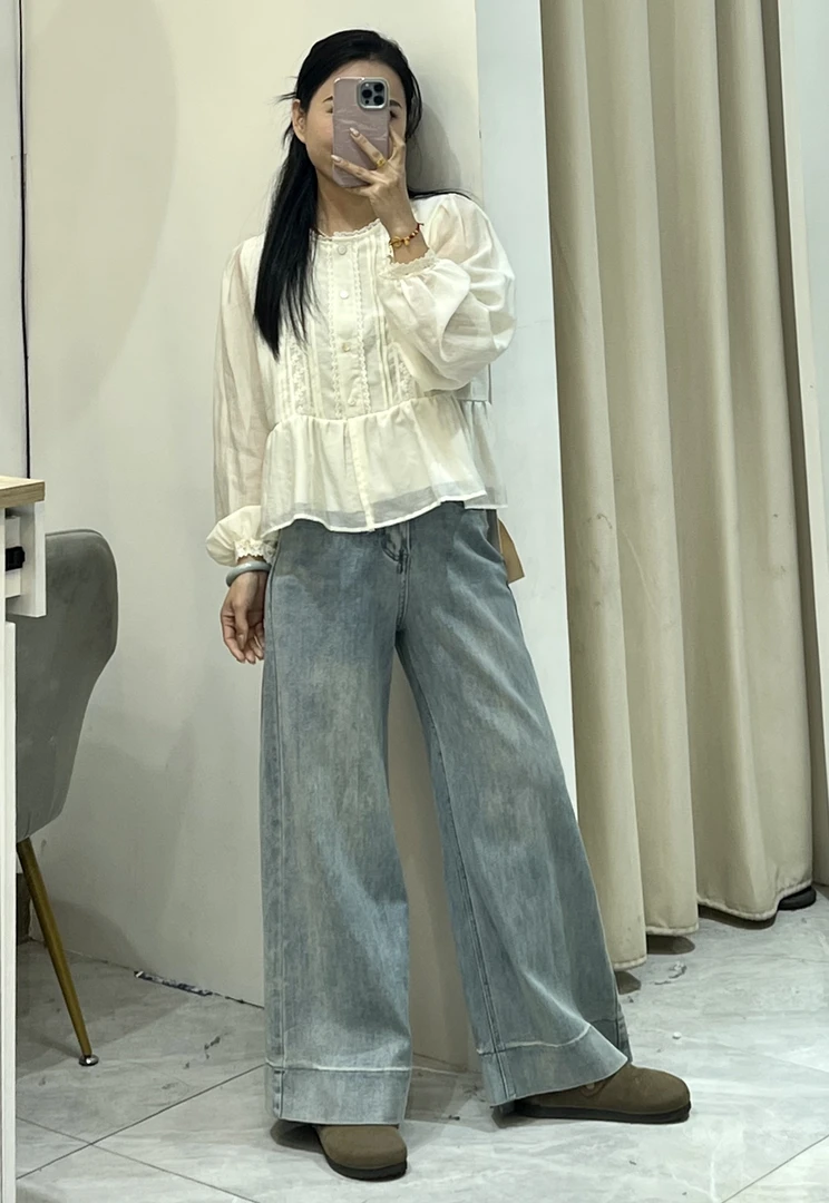 定制韩系拼接蕾丝小单衣