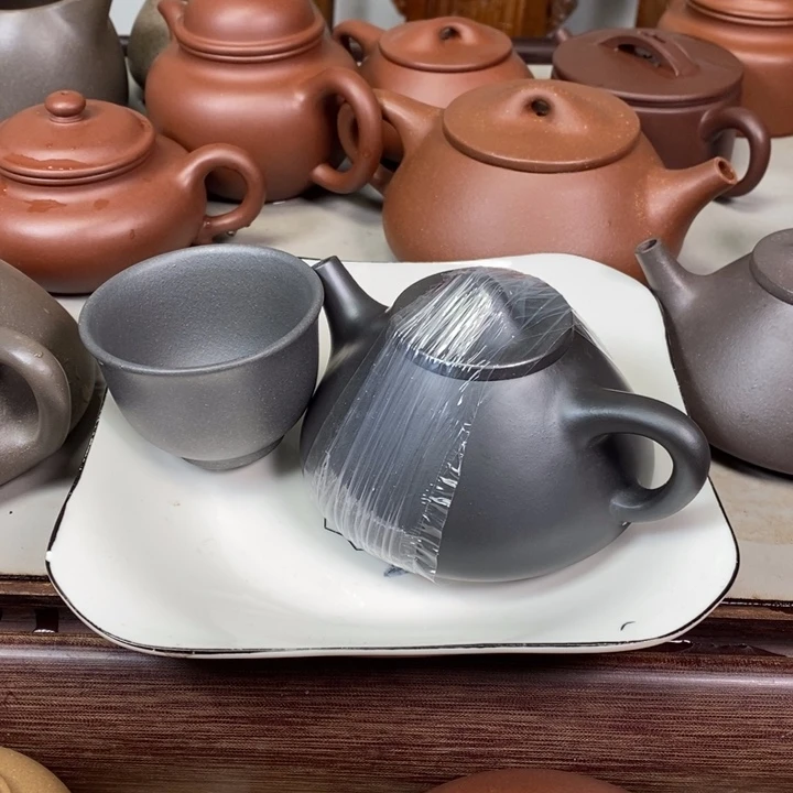 紫砂茶壶克***迷子冶石瓢270m乚