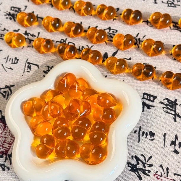 屁桃爱心diy手链手绳串珠配件配饰设计款滴流吊坠