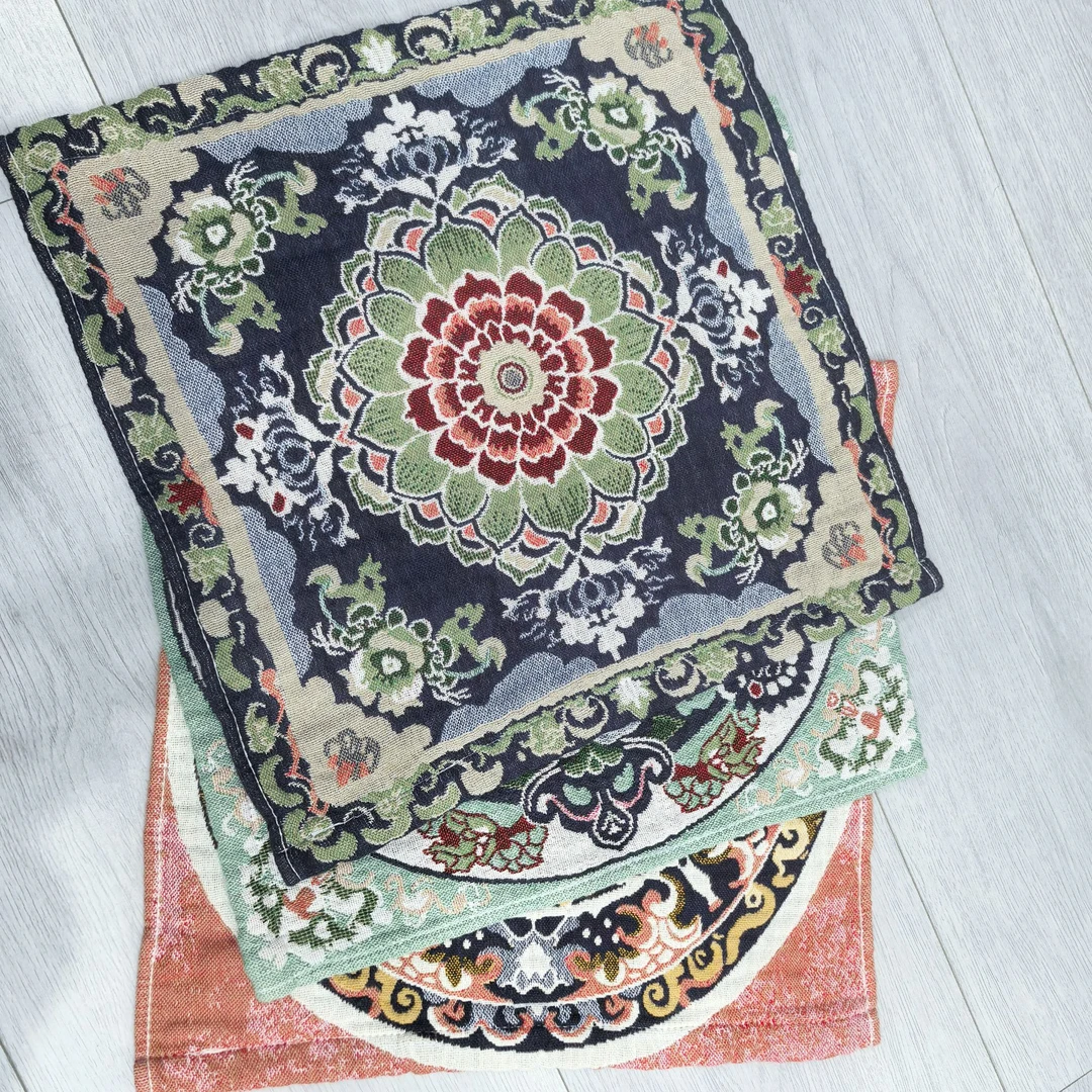 【3条装幻境】家用吸水全棉无甲醛软糯擦脸擦手婴幼方巾 34*34cm