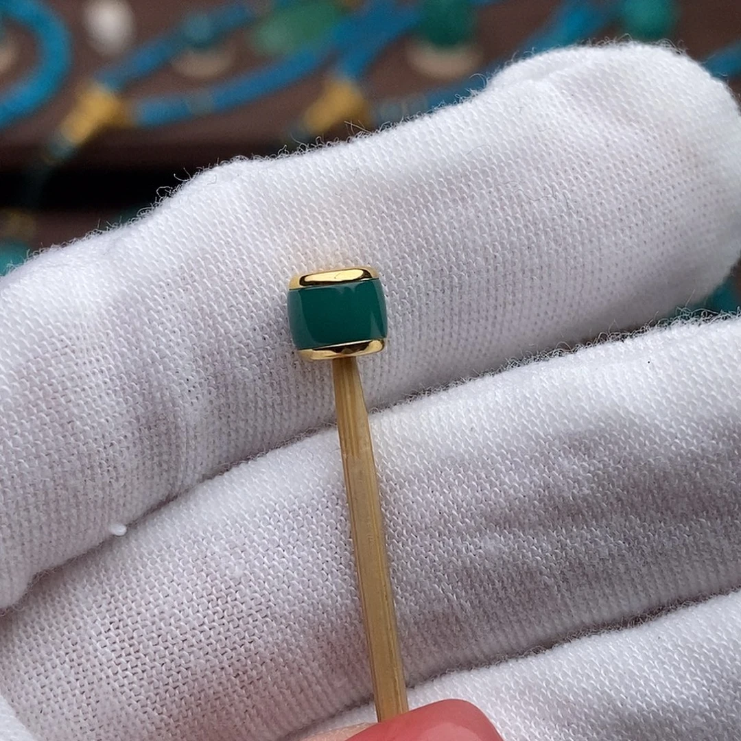 绿松石18K金镶嵌绿松石配饰