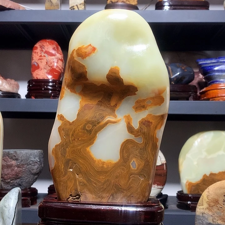 石材奇石玉石摆件