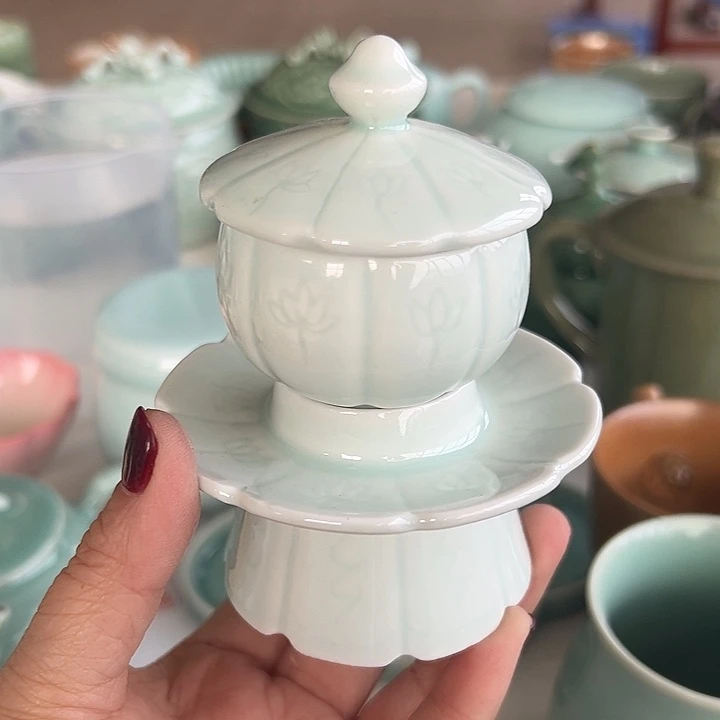 小米茶器龙泉青瓷