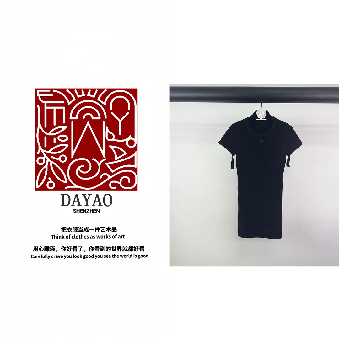 「DAYAO」24气质时尚挂带名媛夏季显瘦连衣裙高端女装WY24251