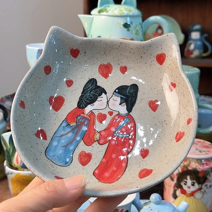 陶景德镇釉下手绘陶瓷