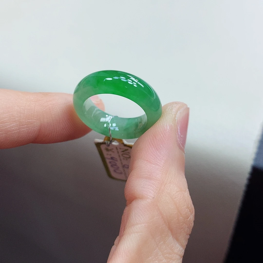 未镶嵌戒指翡翠8号