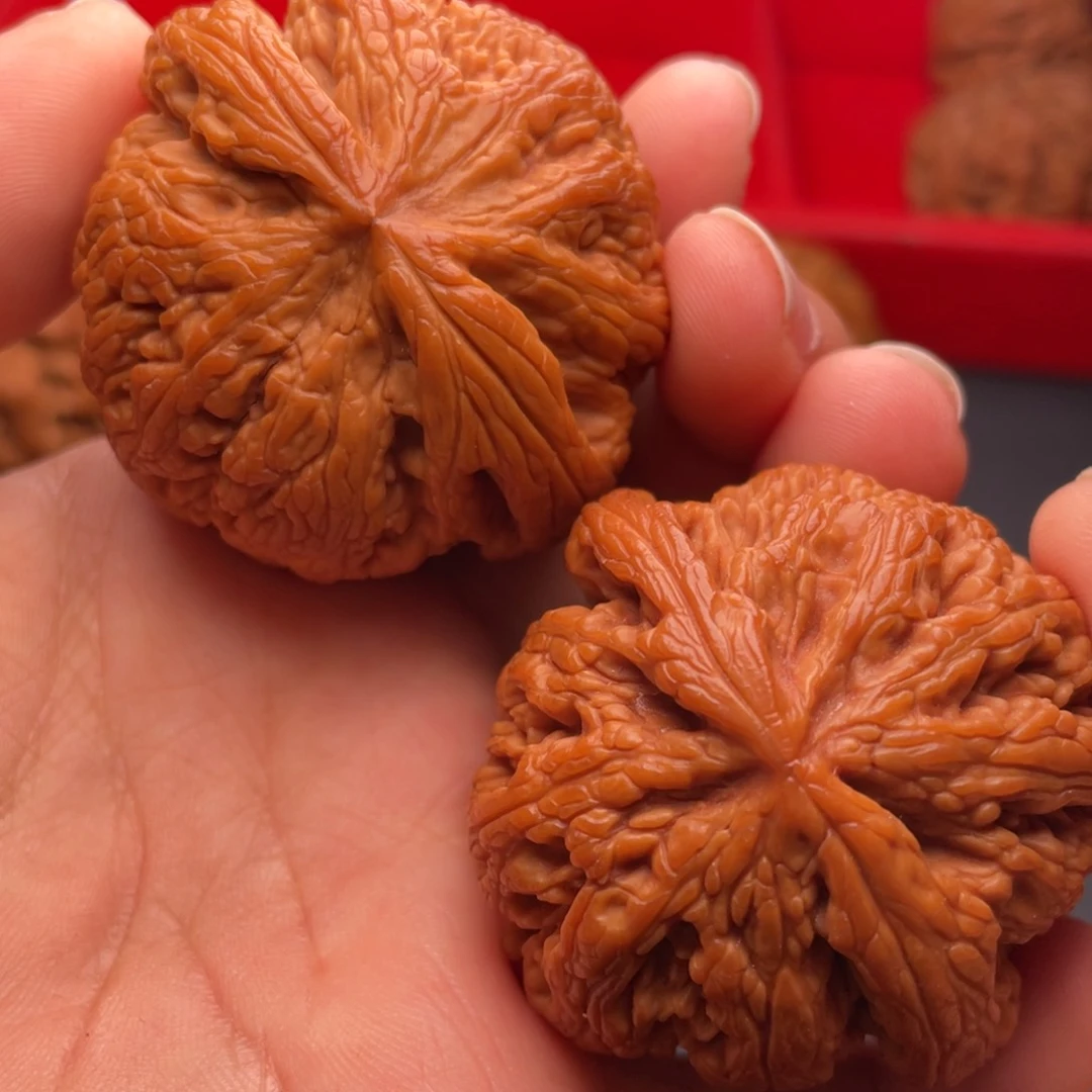 文玩核桃把件秦岭山脉