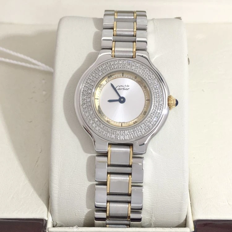 95新/卡地亚/表径28/石英表/S33325100904/[251215XZC]