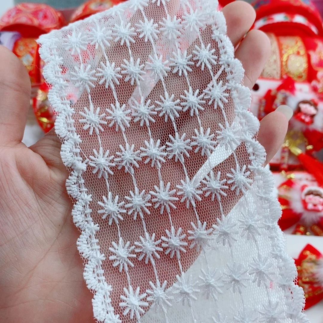 8厘米星空蕾丝白色10码