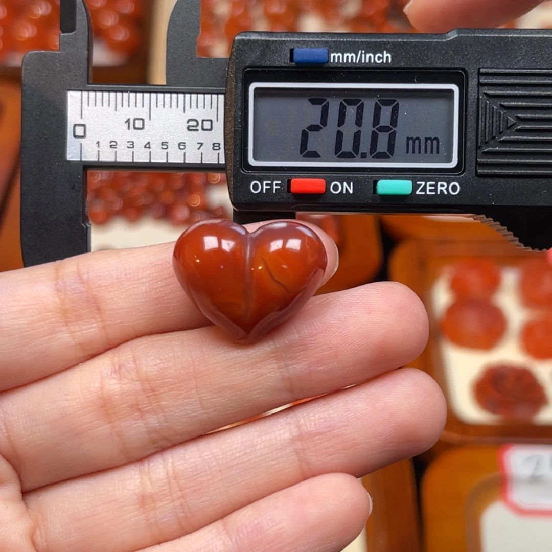 南红玛瑙未镶嵌吊坠(不含链)