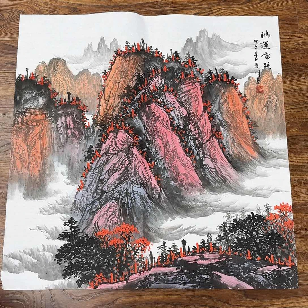 国画国画作品集一个