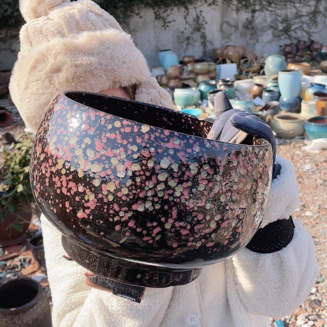 红陶王嫂花盆0130-421