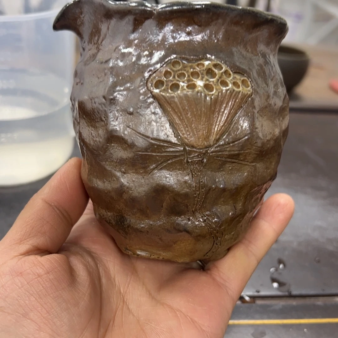 贵台龙窑柴烧茶壶01玛*