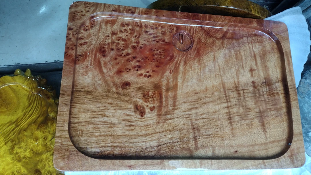 缅甸红金樟干泡茶台