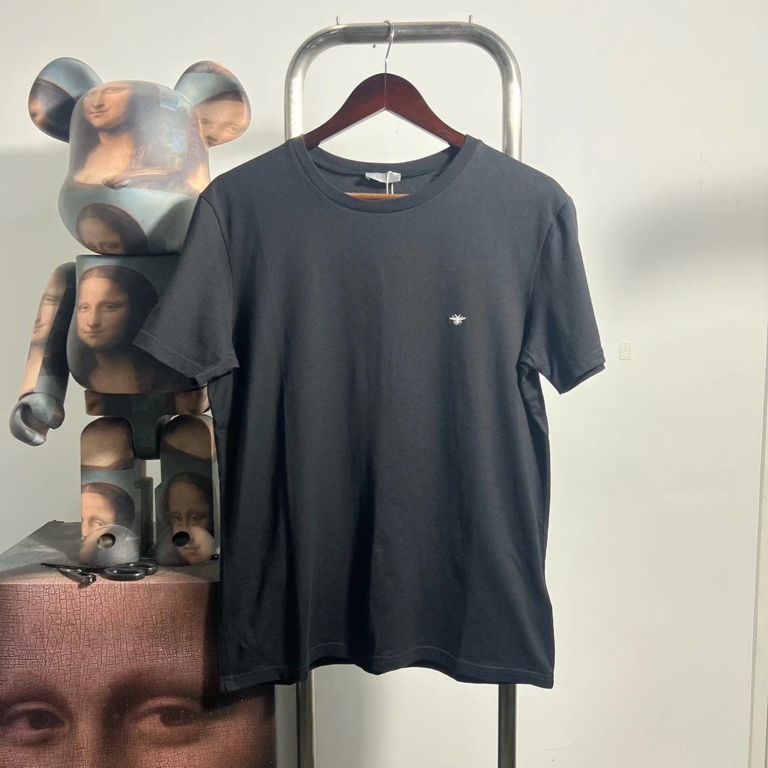 99新 DIOR/迪奥 刺绣短袖 R0725 尺码：L胸围61衣长67 编码2