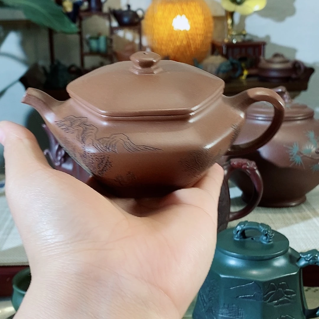 紫砂茶案宜兴紫砂壶在的