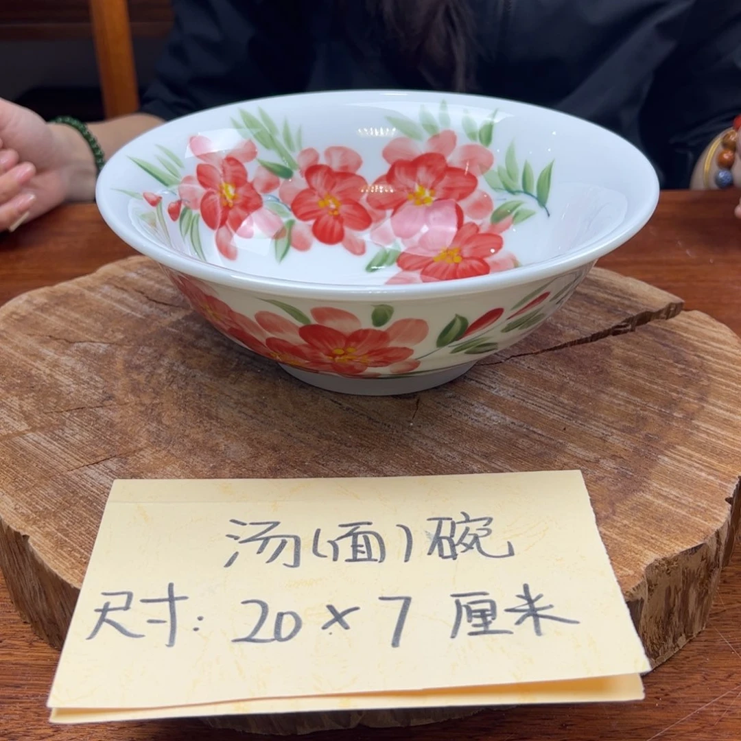 瓷片景德镇陶瓷手工手绘制作