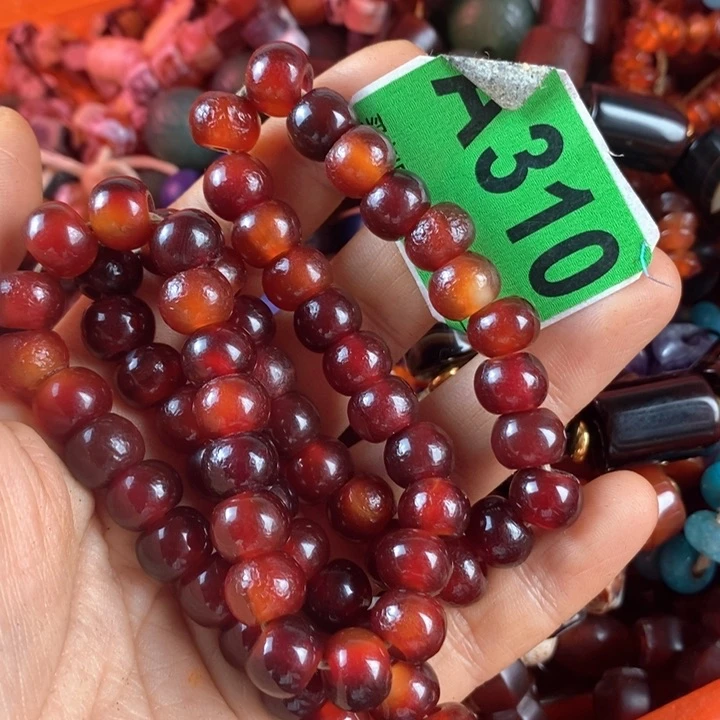 玛瑙/玉髓颈饰未镶嵌双*