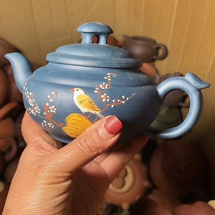 全手工制宜兴紫砂工艺茶壶