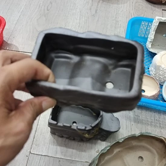 微瑕陶瓷盆12包邮