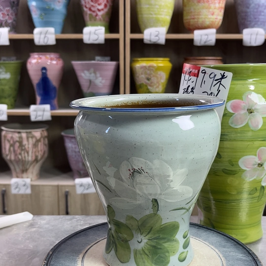 景德镇陶瓷花盆花盆