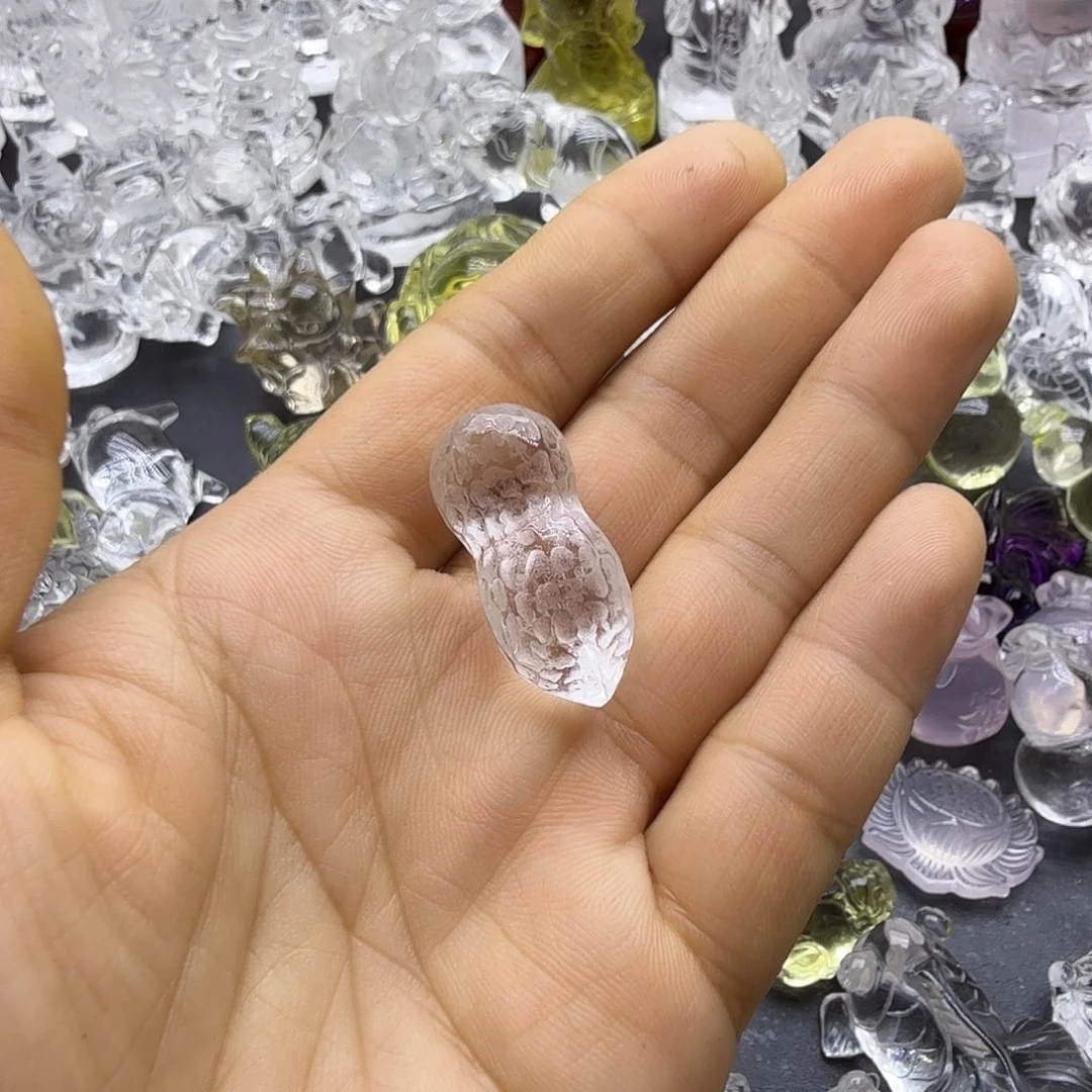 摆件未镶嵌水晶一****棠摆件