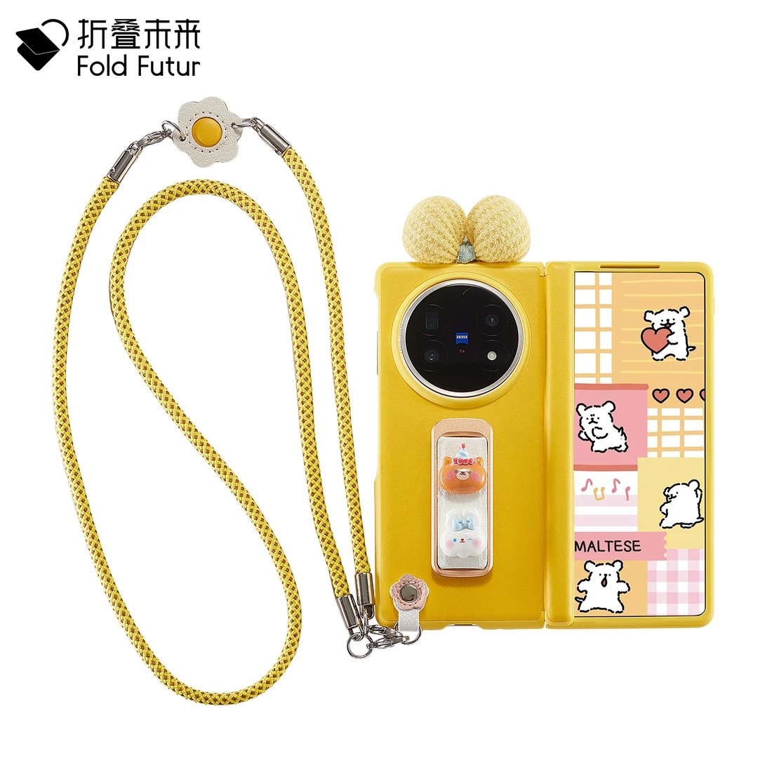 适用vivoXFold5手机壳三星ZFold7华为MateX3/X5/X6折叠屏全包壳