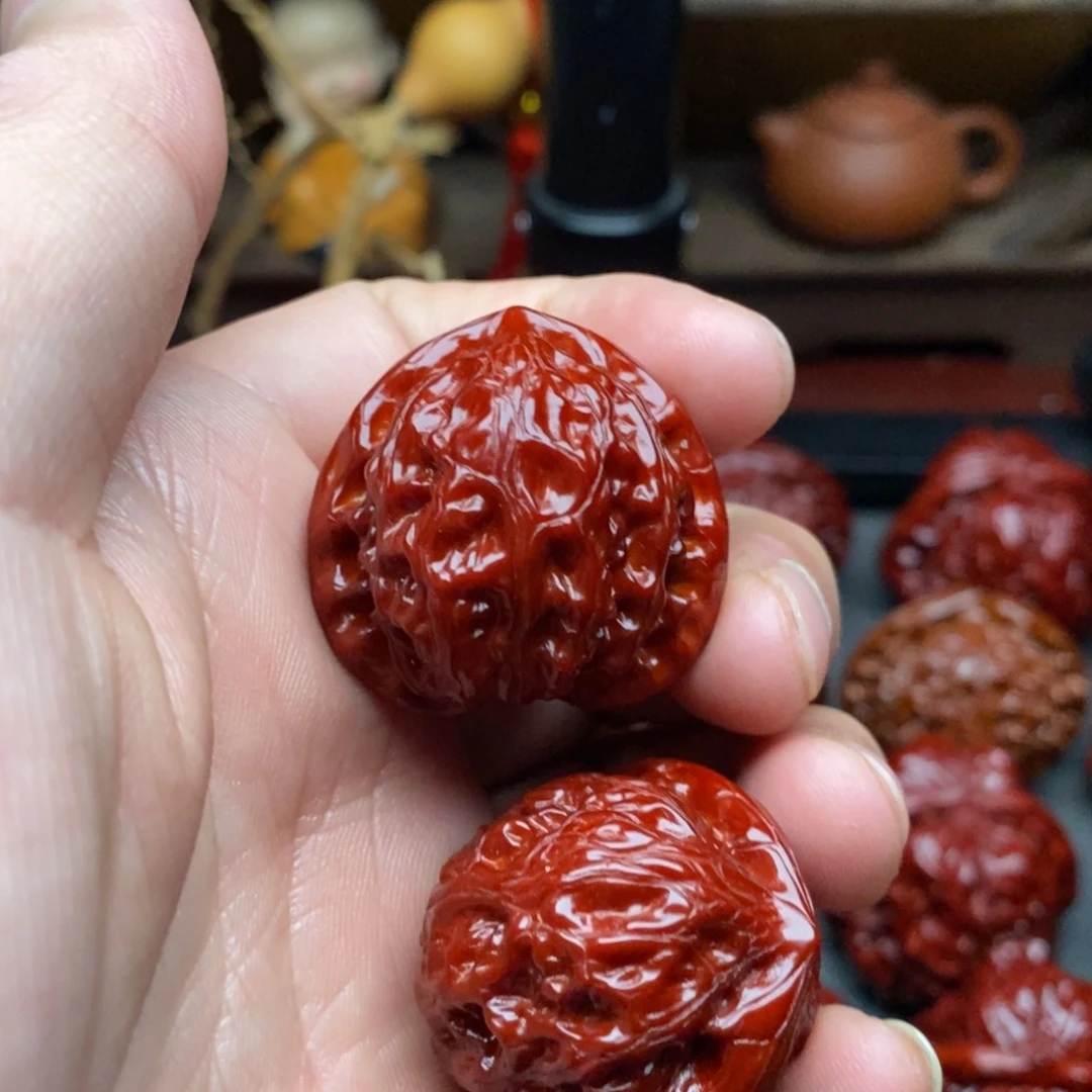 吊坠文玩核桃神**家33宫灯