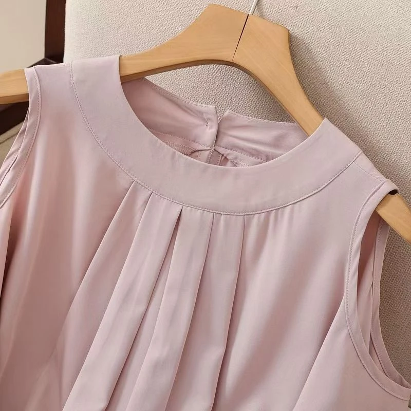 0868 夏季女士无袖T恤