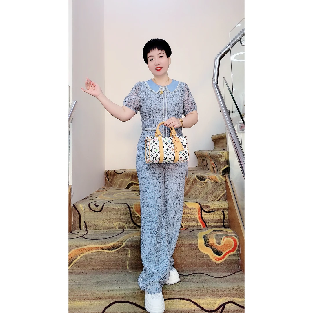6013-6015 A货花边贵妇套装
