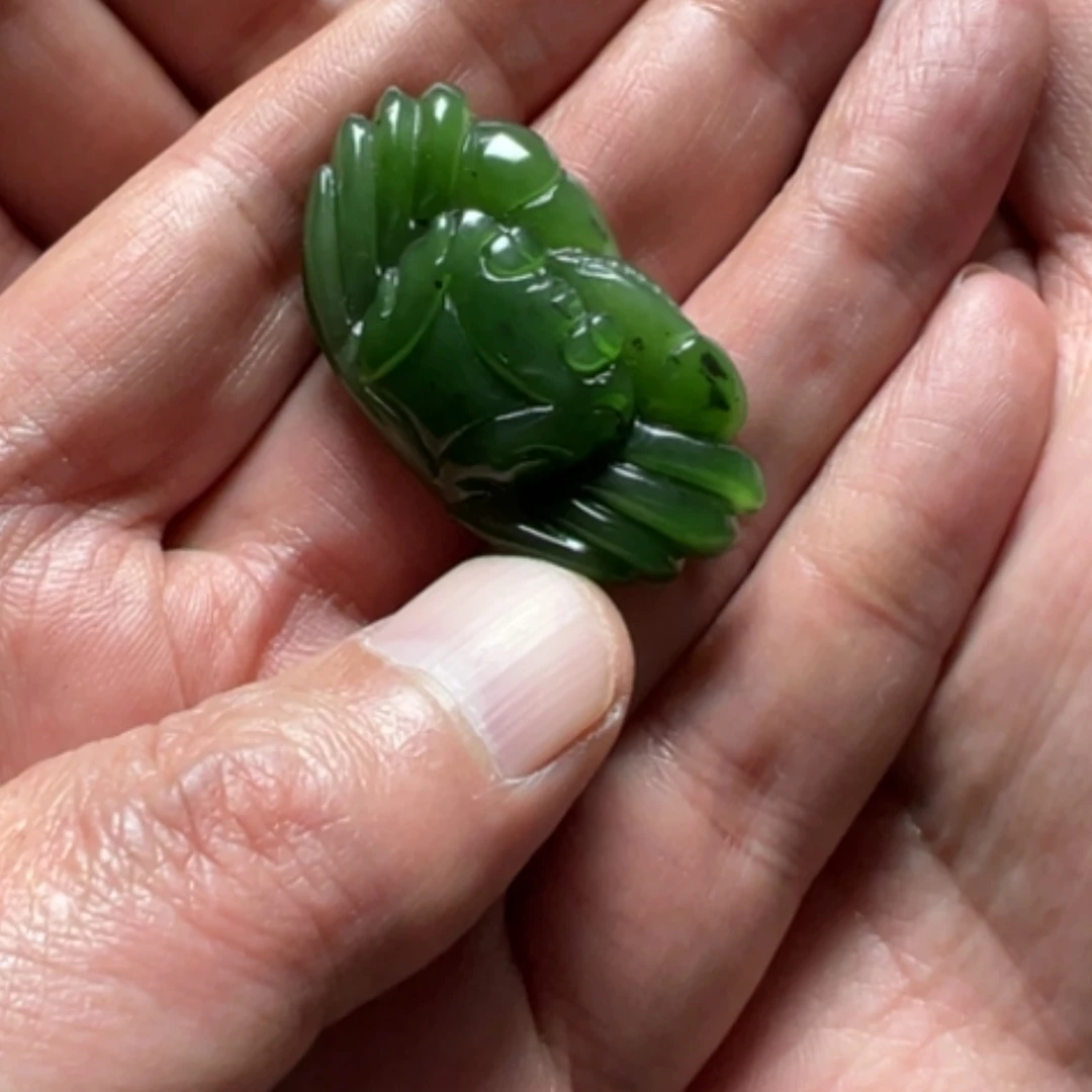 【闪购商品】和田玉（碧玉）颈饰未镶嵌逃**夭