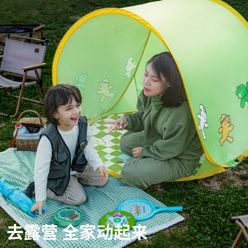 TOI儿童帐篷户外折叠便携秘密基地小帐篷室内小房子
